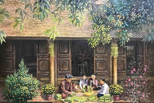Lao xao tháng Chạp quê xưa