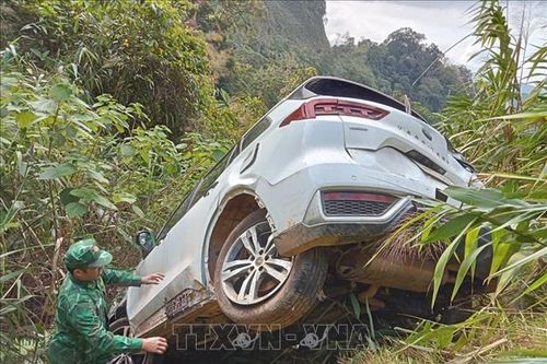 Xác minh, làm rõ nguyên nhân vụ xe ô tô bị rơi xuống vực