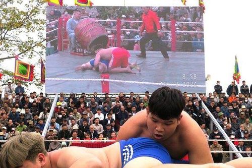 Hải Phòng: Khai mạc hội vật có từ thời nhà Trần
