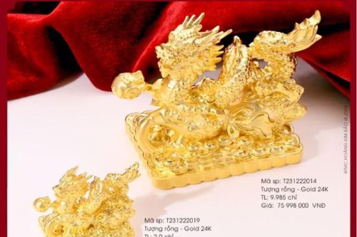 Nhiều sản phẩm vàng mới lạ được người tiêu dùng đón nhận trong ngày vía Thần tài