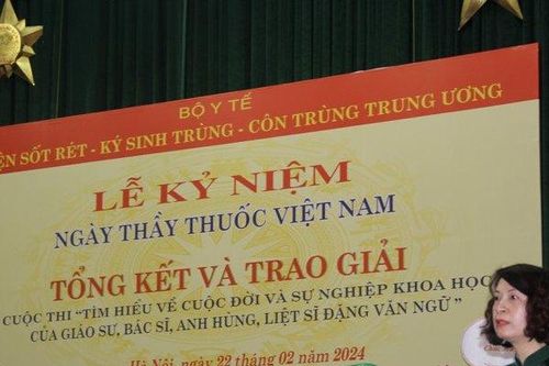 Trao giải cuộc thi tìm hiểu về cuộc đời, sự nghiệp GS.BS Đặng Văn Ngữ
