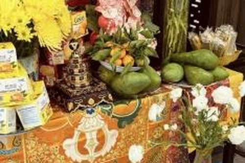 Mâm cúng Tết Nguyên tiêu có 'giao diện' bắt mắt, tinh tế được giới trẻ ưa chuộng