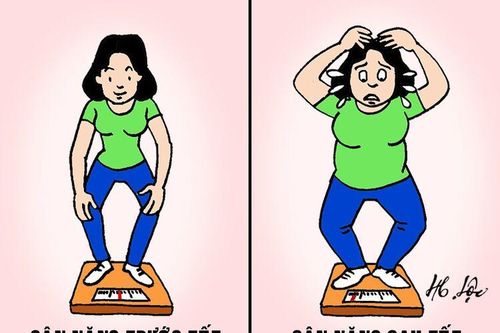 Sau Tết, em lại hát 'điệp khúc buồn', bởi vì… tăng cân. Khổ quá ông giáo ơi!