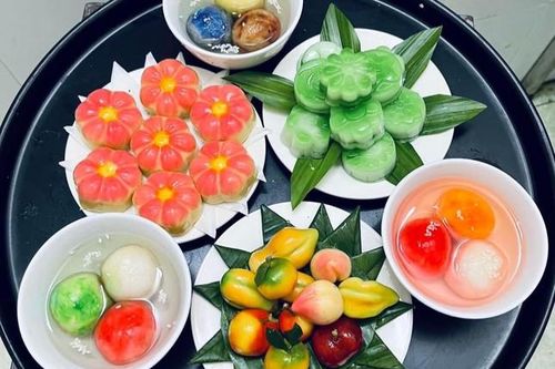 Đa dạng mâm cỗ ngọt cúng Rằm tháng Giêng