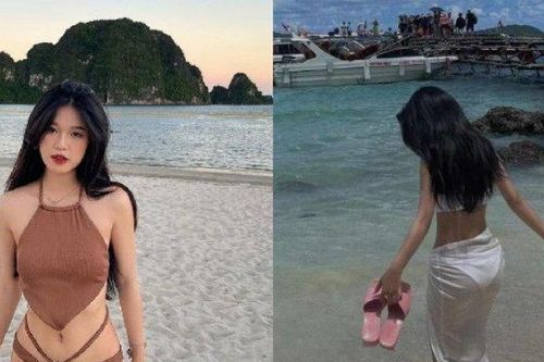 'Gái xinh tuổi trăng rằm' diện áo mini khoe body, triệu người si mê