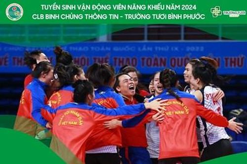 Câu lạc bộ bóng chuyền nữ Thông tin tuyển sinh năng khiếu 2024
