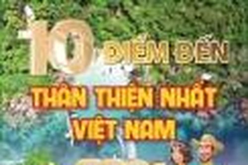 10 điểm đến thân thiện nhất Việt Nam 2024