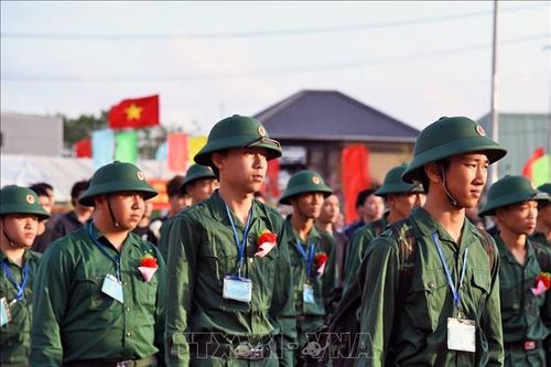 Lãnh đạo Bộ Công an dự lễ giao, nhận quân tại các địa phương