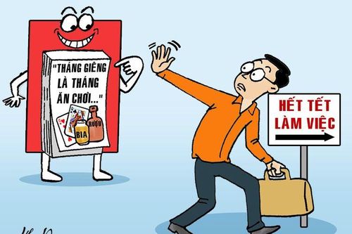 Sao ông bà mình lại nói 'tháng Giêng là tháng ăn chơi' vậy ông giáo?