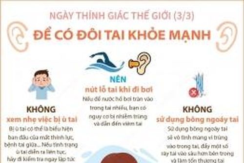 Cách giữ đôi tai luôn khỏe mạnh