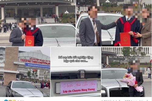 'Bố tặng con trai siêu xe Rolls-Royce ở Phú Thọ' là thông tin thất thiệt