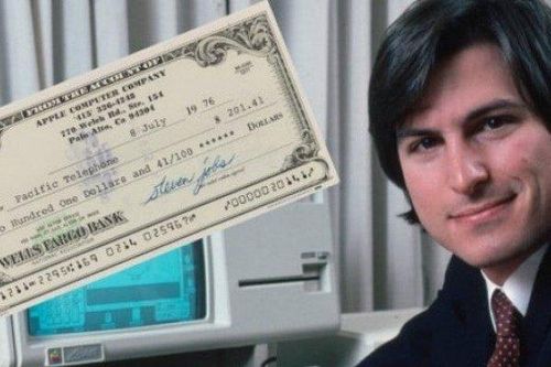 Tấm séc có chữ ký Steve Jobs lại được đấu giá, dự kiến chốt hơn 400 triệu đồng