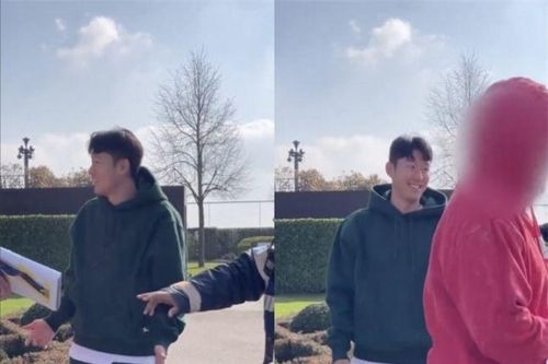 Son Heung-min bất ngờ từ chối khi fan yêu cầu ký tặng, fan tấm tắc khen khi biết lý do đằng sau