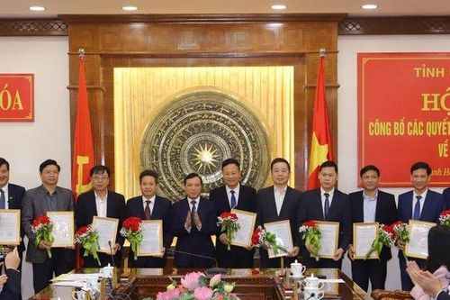 Thanh Hóa điều động, luân chuyển 12 cán bộ chủ chốt