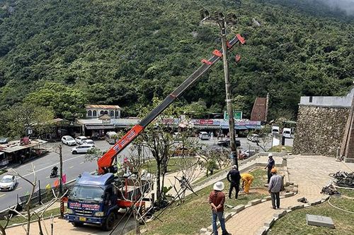 Hoàn thành hạ ngầm đường dây 22kV, sớm mở cửa di tích quốc gia Hải Vân Quan