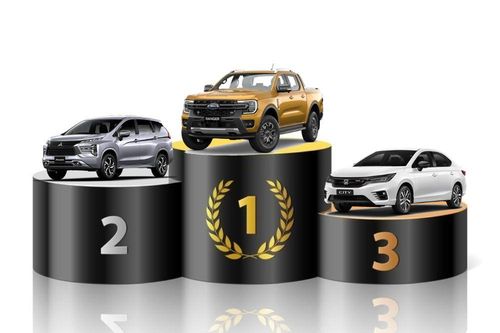 Top 10 xe bán chạy nhất tháng 2/2024: 'Vua bán tải' trở lại ngôi vương