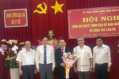 Gia Lai: Có tân Giám đốc Sở Y tế