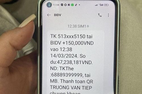 Chiêu trò nhắn tin chuyển khoản thành công để chiếm đoạt tiền