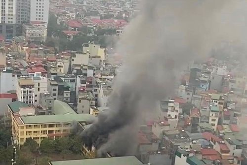 Hà Nội: Cháy trường học ở Văn Quán do chập điện
