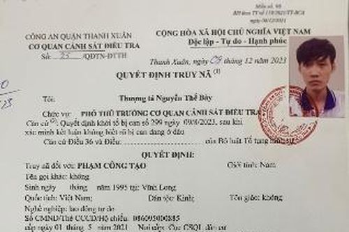 Truy nã kẻ trộm cắp máy tính xách tay ở khu nhà trọ