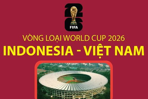 Vòng loại World Cup 2026: Indonesia - Việt Nam