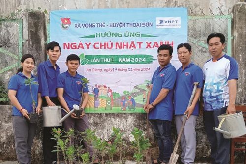 Tuổi trẻ Thoại Sơn với những việc làm thiết thực