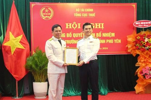 Ông Lê Anh Thông giữ chức Phó cục trưởng Cục Thuế Phú Yên