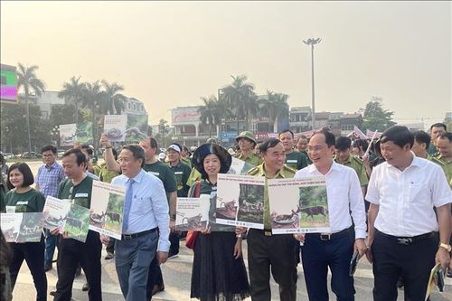 Phát động chiến dịch hành động vì động vật hoang dã ở Quảng Trị