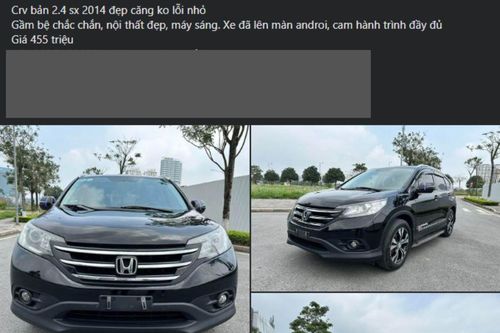 Honda CR-V lăn bánh 10 năm rao bán với giá ngang Hyundai Grand i10