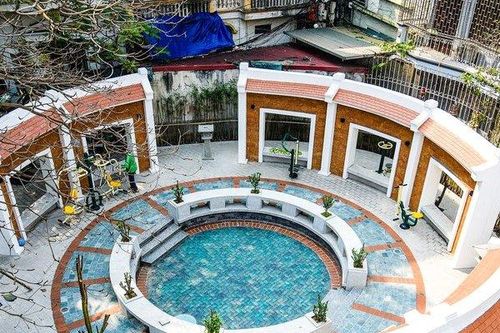Hà Nội: Cận cảnh khu vui chơi được cải tạo từ giếng làng