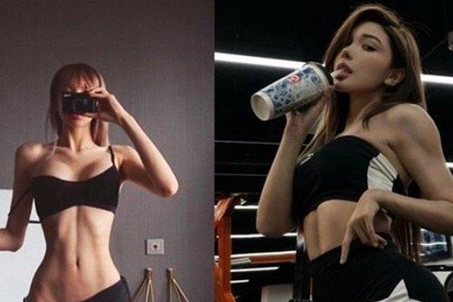 Nàng mẫu sở hữu body 'cực phẩm' nhờ tăng cân