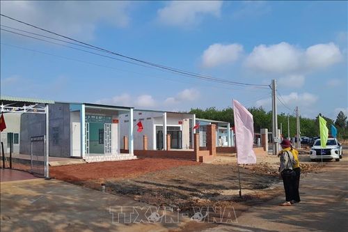 Đưa vào sử dụng nhà điểm dân cư liền kề chốt dân quân biên giới