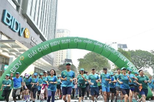 Giải chạy xanh của BIDV bước vào mùa mới