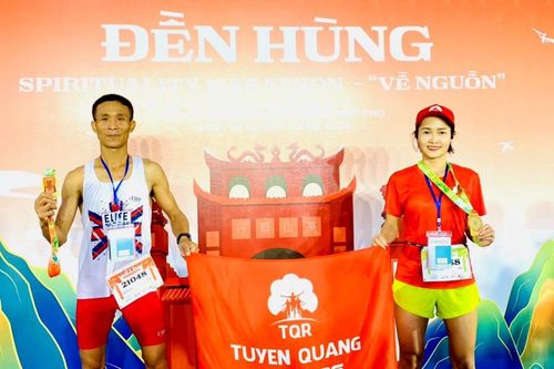 Tuyên Quang giành 2 giải cao tại Giải Marathon Đền Hùng Spirituality về nguồn năm 2024
