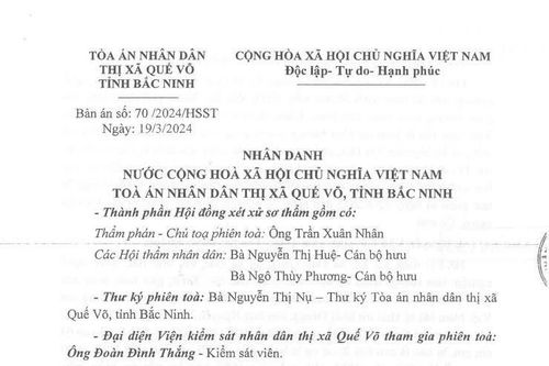 Nhìn từ bản án tham nhũng không đồng