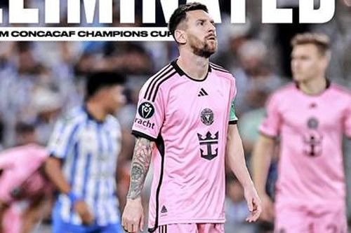 Messi mờ nhạt trong trận thua đậm của Inter Miami