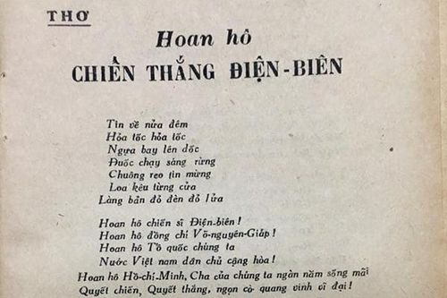 'Hoan hô chiến sĩ Điện Biên'