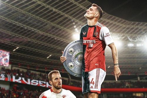 Tình cảnh trái ngược giữa Kane và Xhaka