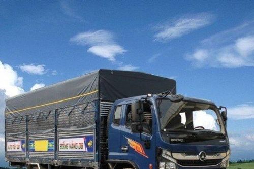 Xe tải Đồng vàng D8 - Mẫu xe được thiết kế tối ưu cho vận chuyển hàng hóa
