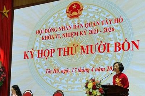 Kỳ họp thứ 14 HĐND quận Tây Hồ xem xét, quyết định nhiều nội dung quan trọng về đầu tư công