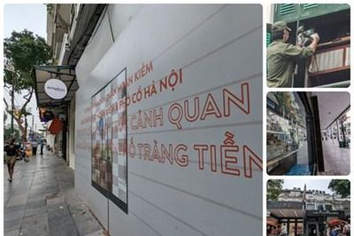 Tuyến phố cổ Hà Nội 'thay áo mới' để kết nối không gian đi bộ Thủ đô