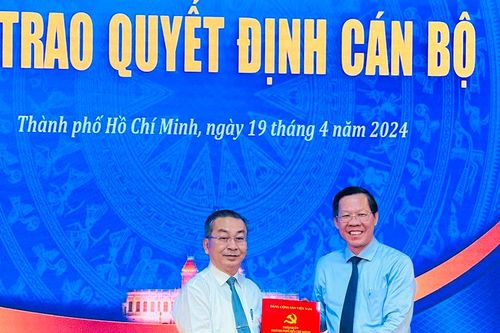 Ông Võ Ngọc Quốc Thuận giữ chức Giám đốc Sở Nội vụ TPHCM