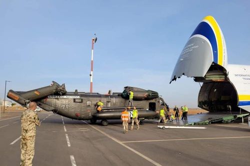 Vận tải cơ An-124 Ukraine liên tục đưa binh sĩ NATO tới điểm nóng