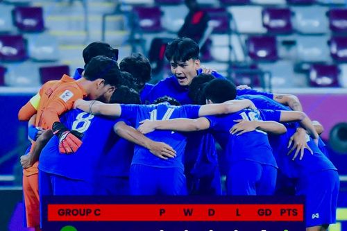 U23 Thái Lan vẫn rộng cửa đi tiếp sau trận thua 0-5
