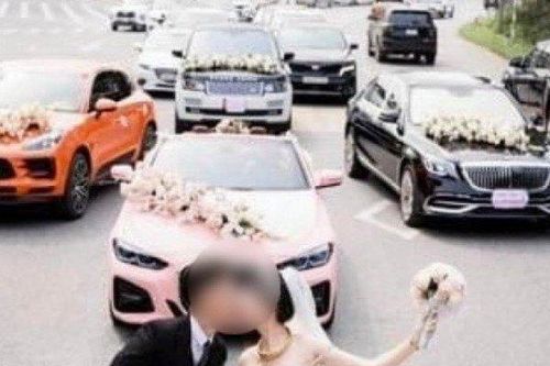 Vụ đoàn xe dâu dừng, đỗ giữa đường chụp ảnh: Tạm giữ giấy phép lái xe của 4 tài xế