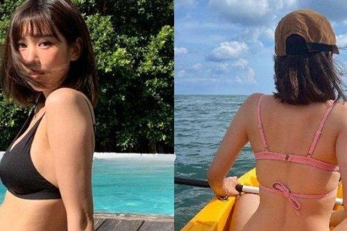 Người đẹp Việt có đường cong quyến rũ, body 'hồ lô' nhờ chăm bơi xuồng