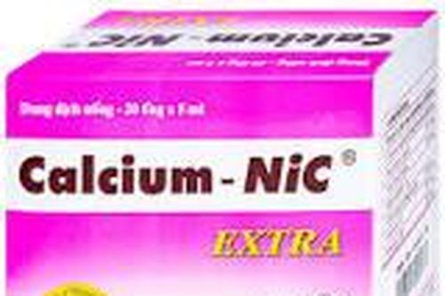 Thu hồi thuốc dung dịch uống Calcium-Nic extra vi phạm chất lượng