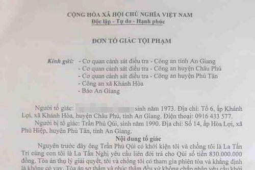 Phản ánh bị đập phá tài sản