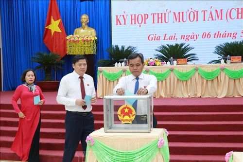 Bầu bổ sung Ủy viên UBND tỉnh, bãi nhiệm Trưởng ban Dân tộc HĐND tỉnh Gia Lai