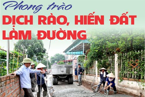 Phong trào dịch rào, hiến đất làm đường